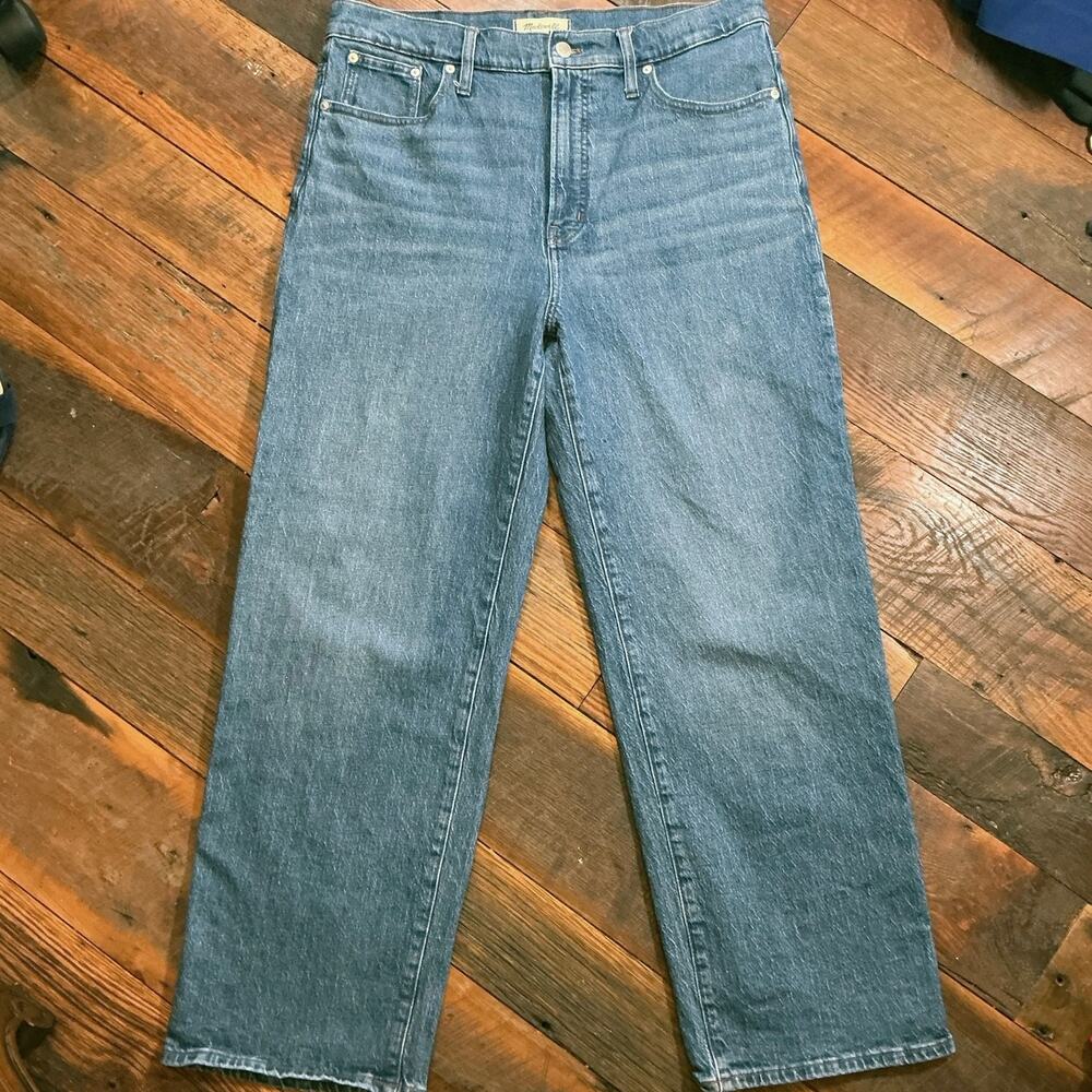 MADEWELL The Perfect Vintage Wide Leg Jean Size 32